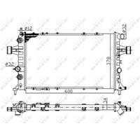 Kühler, Motorkühlung NRF 58178A Kühler, Motorkühlung NRF 58178A von Nrf