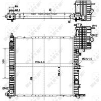 Kühler, Motorkühlung NRF 50581 Kühler, Motorkühlung NRF 50581 von Nrf