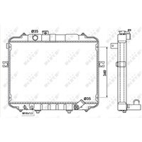 Kühler, Motorkühlung NRF 53034 Kühler, Motorkühlung NRF 53034 von Nrf