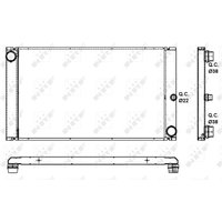 Kühler, Motorkühlung NRF 53091 Kühler, Motorkühlung NRF 53091 von Nrf