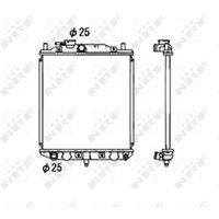 Kühler, Motorkühlung NRF 53673 Kühler, Motorkühlung NRF 53673 von Nrf