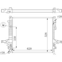 Kühler, Motorkühlung NRF 550019 Kühler, Motorkühlung NRF 550019 von Nrf