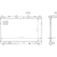 Kühler, Motorkühlung NRF 550031 Kühler, Motorkühlung NRF 550031 von Nrf