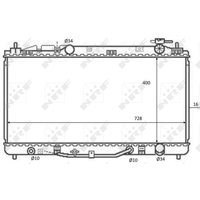 Kühler, Motorkühlung NRF 59079 von Nrf