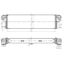 Ladeluftkühler NRF 309037 von Nrf