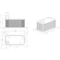 Ölkühler, Motoröl NRF 31835 von Nrf