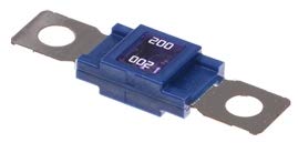 2x Flachstecksicherung Mega-Sicherung 200A / 32V / blau 2x Flachstecksicherung Mega-Sicherung 200A / 32V / blau von Nrv-Outdoorbedarf