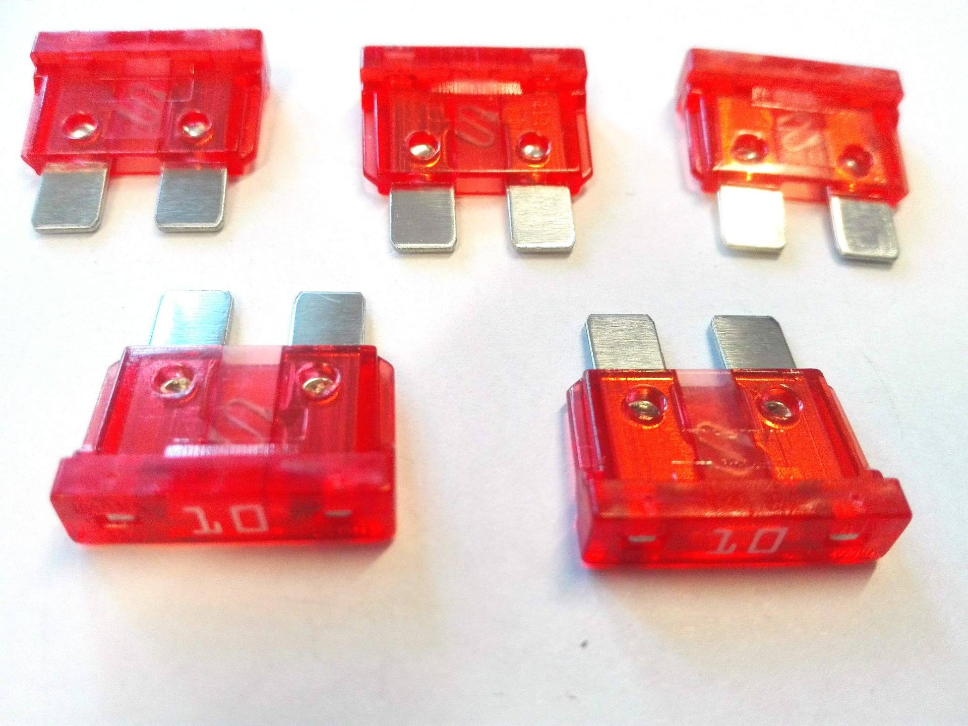 50 x Flachstecksicherung ATO-Sicherung 10A / 32V / rot 50 x Flachstecksicherung ATO-Sicherung 10A / 32V / rot von Nrv-Outdoorbedarf