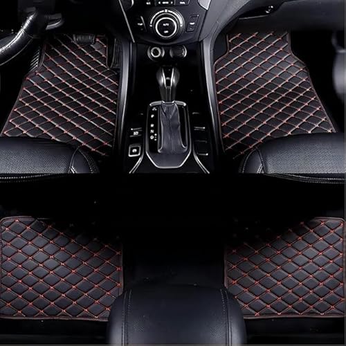 Nsnqb Leder Auto Fußmatten für Lada Vesta SW Cross 2015-2023, Strapazierfähigen Allwetter wasserdichte rutschfeste Auto Fussmatten Set,C/Black-red Nsnqb Leder Auto Fußmatten für Lada Vesta SW Cross 2015-2023, Strapazierfähigen Allwetter wasserdichte rutschfeste Auto Fussmatten Set,C/Black-red von Nsnqb