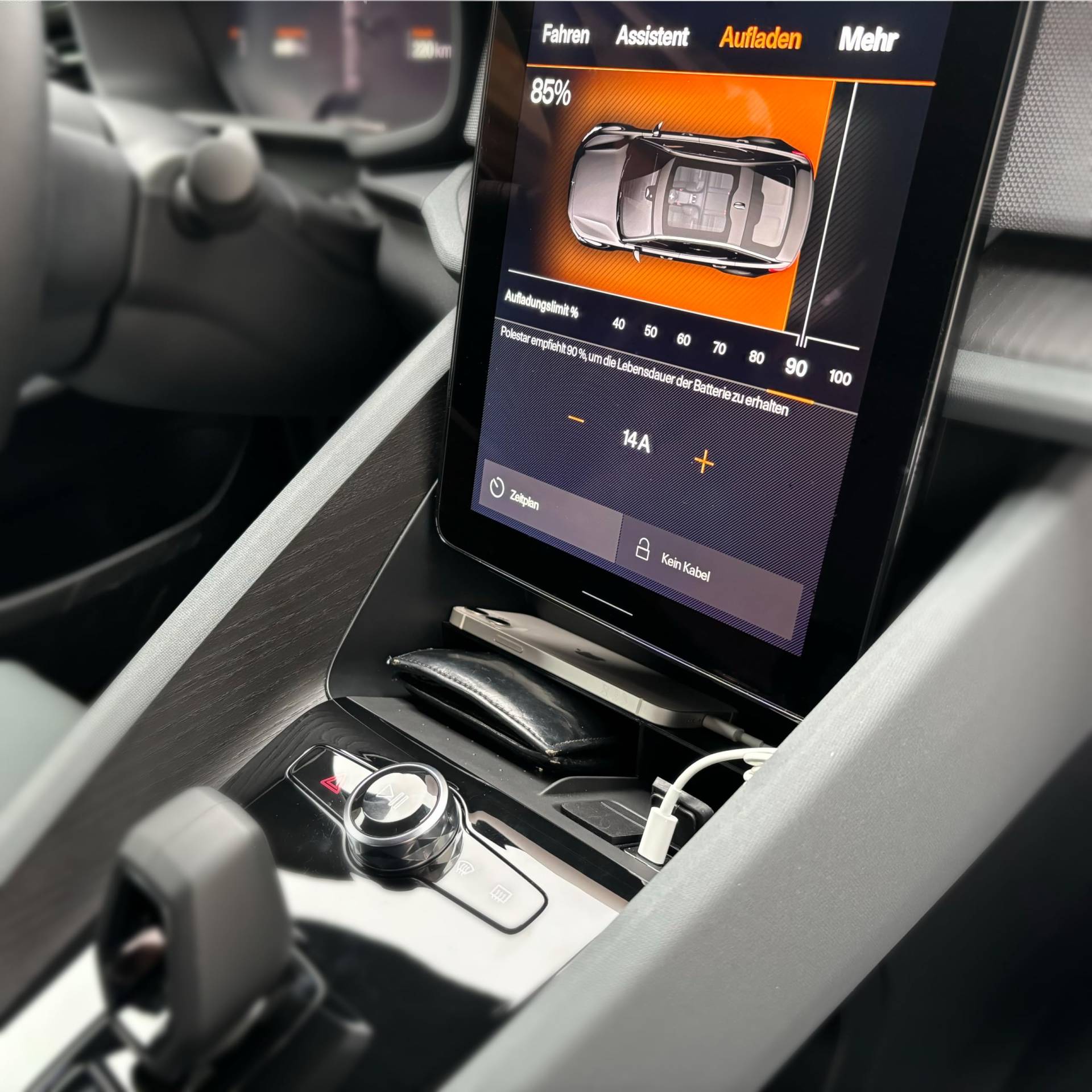 Nubsi Staufach Organizer passend für Polestar 2 Mittelkonsole Nubsi Staufach Organizer passend für Polestar 2 Mittelkonsole von Nubsi