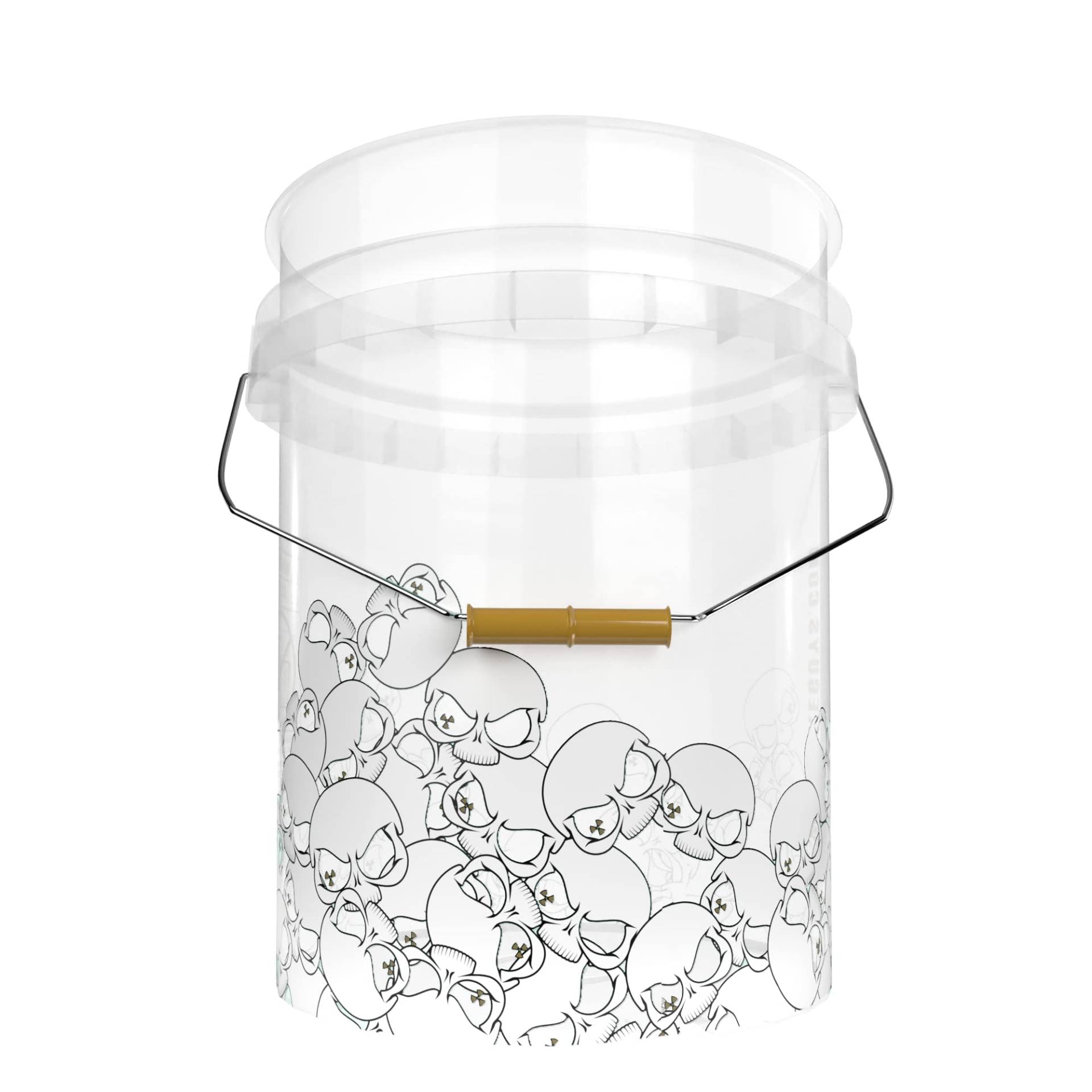 Nuke Guys Auto Wascheimer 20 Liter- Autowascheimer Transparent für Autowäsche - Handwäsche Eimer - Autoreinigung Aussen - Zubehör zum Waschen von Auto Motorrad Fahrrad Nuke Guys Auto Wascheimer 20 Liter- Autowascheimer Transparent für Autowäsche - Handwäsche Eimer - Autoreinigung Aussen - Zubehör zum Waschen von Auto Motorrad Fahrrad von Nuke Guys