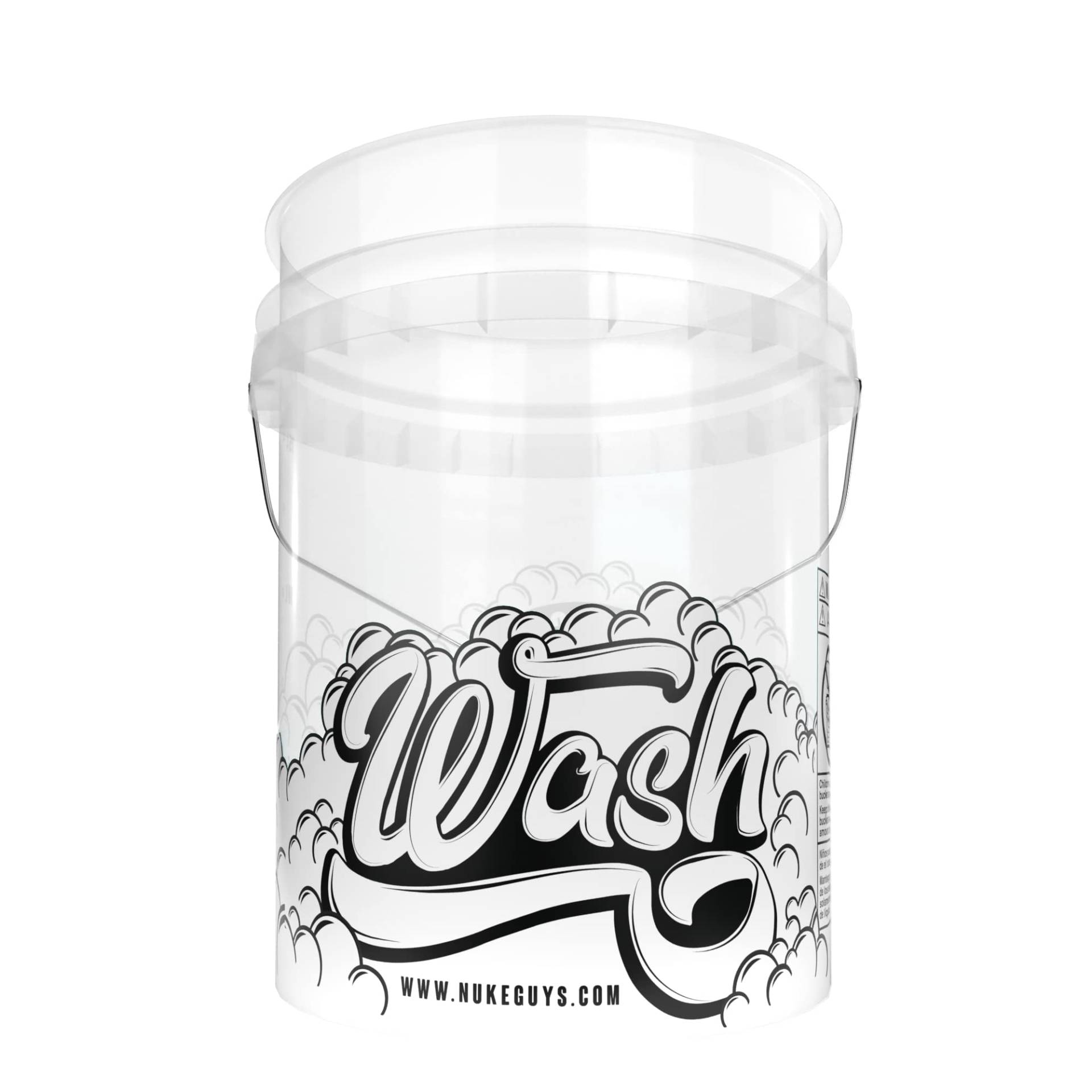 Nuke Guys Auto Wascheimer 20 Liter- Autowascheimer Transparent für Autowäsche - Handwäsche Eimer - Autoreinigung Aussen - Zubehör zum Waschen von Auto Motorrad Fahrrad Nuke Guys Auto Wascheimer 20 Liter- Autowascheimer Transparent für Autowäsche - Handwäsche Eimer - Autoreinigung Aussen - Zubehör zum Waschen von Auto Motorrad Fahrrad von Nuke Guys
