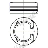 Kolben NÜRAL 87-450400-10 Kolben NÜRAL 87-450400-10 von Nural
