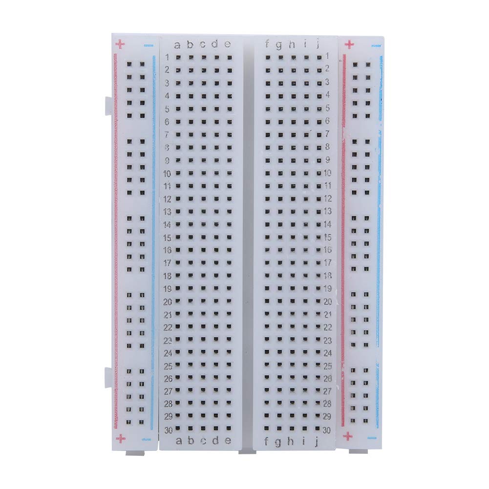 BREADBOARD LÖTBEFREIT HOCHWERTIG 400 LÖTPUNKTE ELEKTRONISCHE SCHALTUNGEN TESTEN PROTOTYPEN BAUEN FÜR ELEKTRONIK HOBBYSTEN TECHNIKER WEISS 85X55MM BREADBOARD LÖTBEFREIT HOCHWERTIG 400 LÖTPUNKTE ELEKTRONISCHE SCHALTUNGEN TESTEN PROTOTYPEN BAUEN FÜR ELEKTRONIK HOBBYSTEN TECHNIKER WEISS 85X55MM von NutriEss