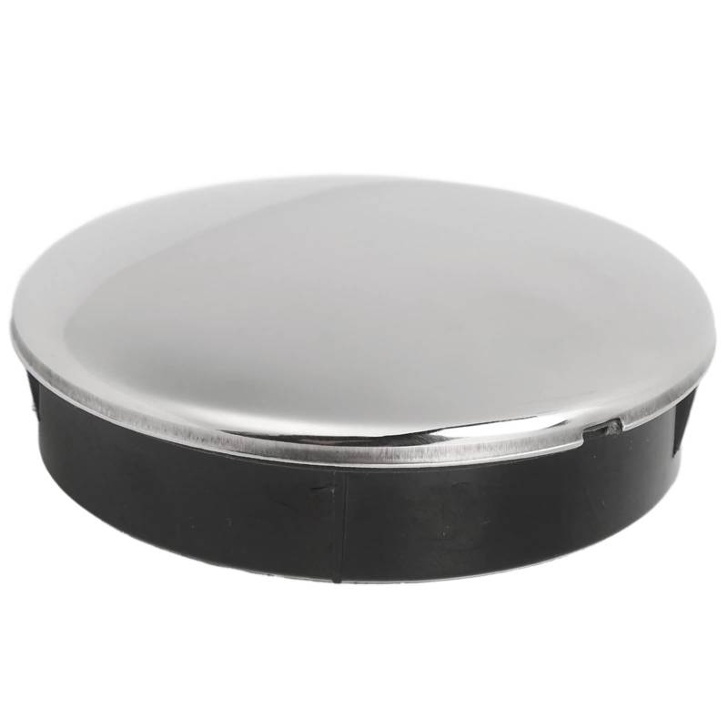 Boot Lenkrad Mittelkappe 2.5 Zoll 6.35 cm 316 Edelstahl ABS Schnappverschluss für Yachten Marine Lenkräder Hochglanz poliert langlebig von NutriEss