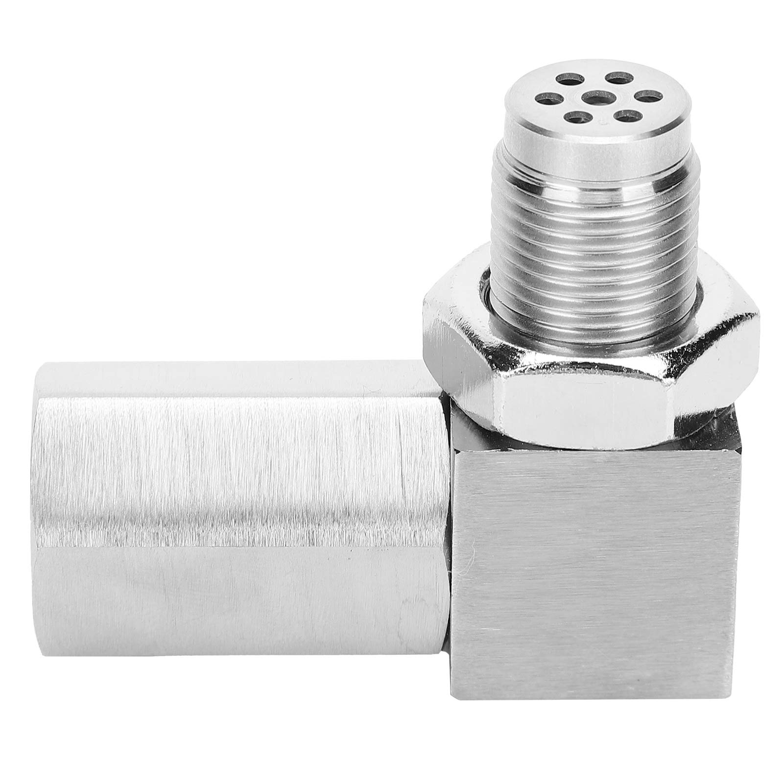 NutriEss 90 Degree Catalytic Converter CEL Eliminate Check O2 Sensor Socket Stainless Steel NutriEss 90 Degree Catalytic Converter CEL Eliminate Check O2 Sensor Socket Stainless Steel von NutriEss