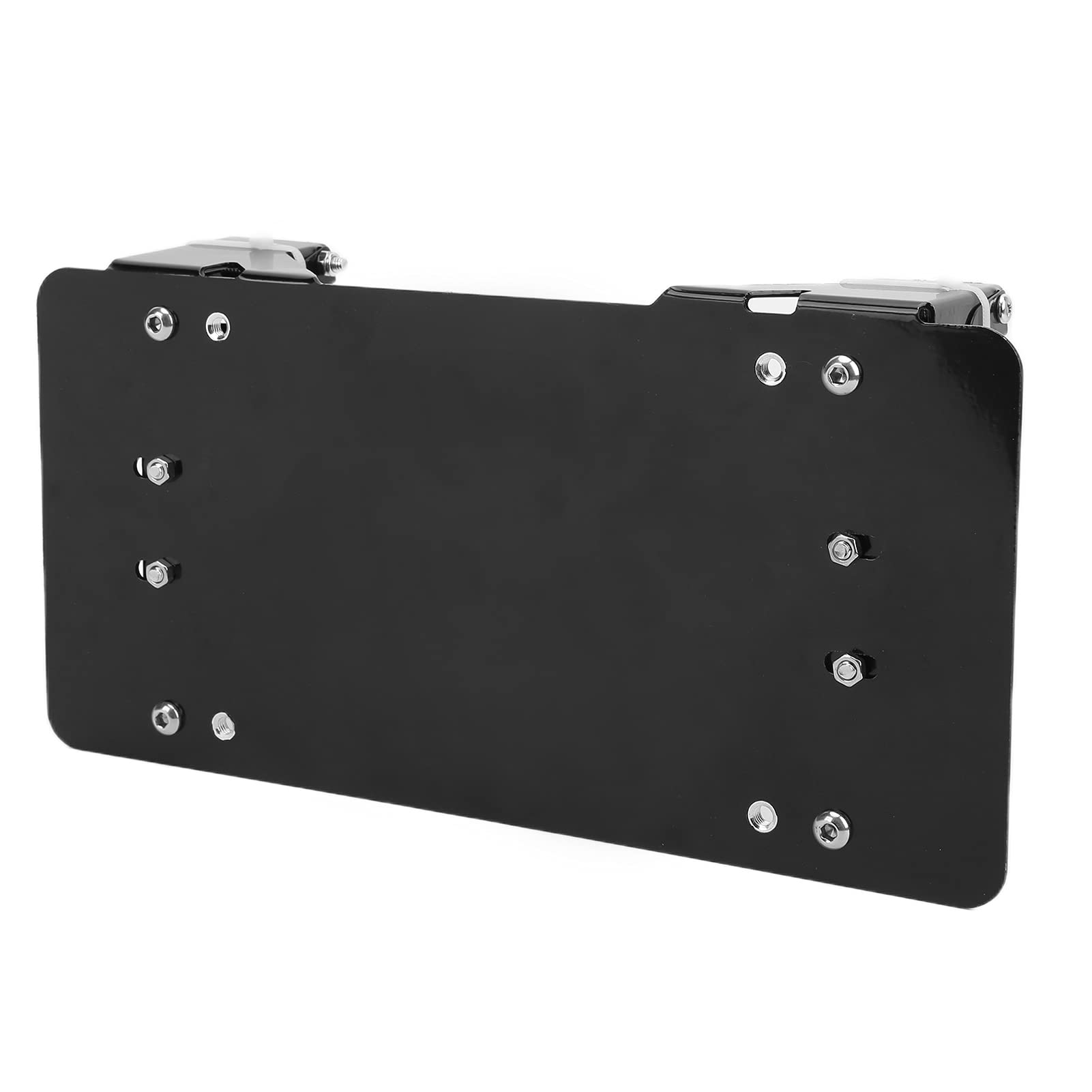 NutriEss License Plate Bracket Black Stainless Steel Winch License Plate Holder for Cars Trucks Motorcycles NutriEss License Plate Bracket Black Stainless Steel Winch License Plate Holder for Cars Trucks Motorcycles von NutriEss