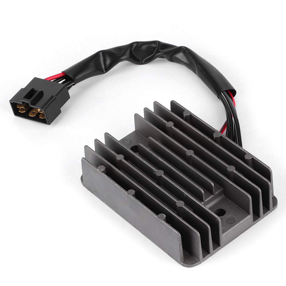 NutriEss Spannungsregler Gleichrichter 3280033E20 Hochwertig Leistungsstark Plug Play für GSXR GSF 600 650 750 1000 1250 Aluminium Legierung ABS 110x80mm NutriEss Spannungsregler Gleichrichter 3280033E20 Hochwertig Leistungsstark Plug Play für GSXR GSF 600 650 750 1000 1250 Aluminium Legierung ABS 110x80mm von NutriEss