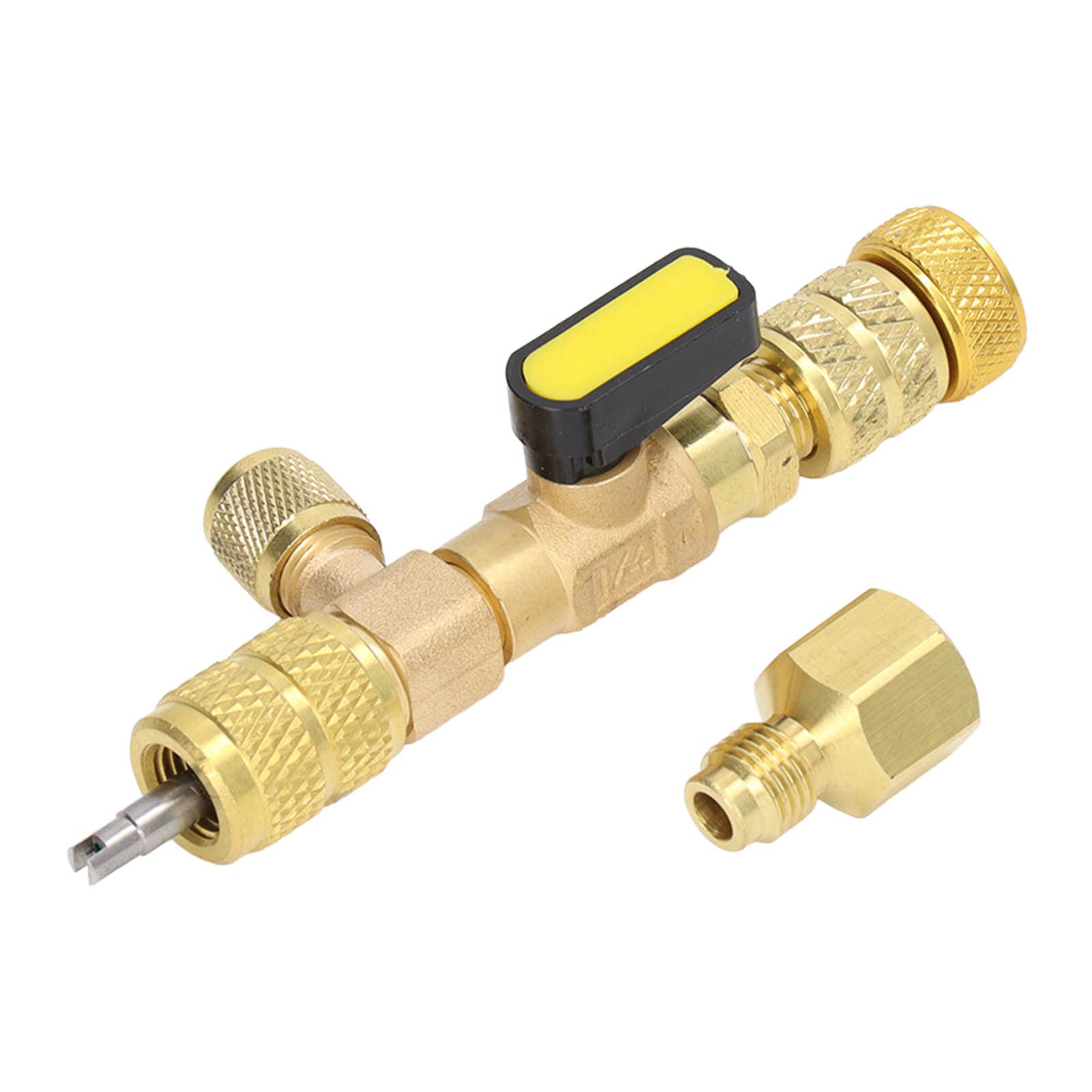 NutriEss Valve Remover Installer Installer Dual Größe Messing Tool Smart Entfernung Besseres Design Zuverlässige Arbeiten für Klimaanlagen R22 R12 R407C R410A R404A R32 R600 A/C NutriEss Valve Remover Installer Installer Dual Größe Messing Tool Smart Entfernung Besseres Design Zuverlässige Arbeiten für Klimaanlagen R22 R12 R407C R410A R404A R32 R600 A/C von NutriEss