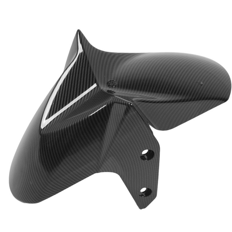Nutriess Motorrad vordere Madguard Carbon Faser Stil Splash Guard Tire Hugger Nmax 125 155 2020 2024 Verbessertes Design zum Wetterschutz von NutriEss