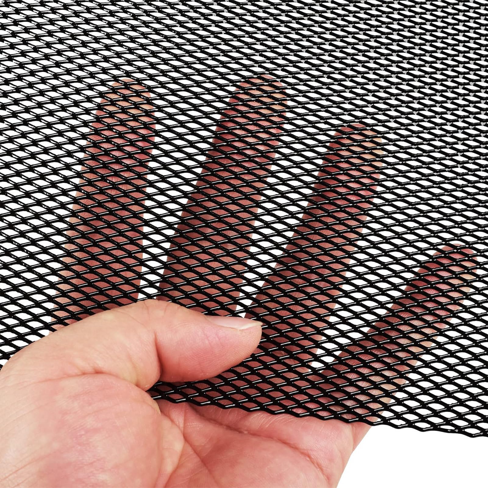Nuyhadds Auto Kühlergrill Gitter, Gittereinsatz Für Kühlergrill, Zuschneidbare Aluminiumlegierung 100x33 cm Abdeckung für Frontstoßstange Motorhaube Lufteinlässe Auto & LKW Schutz Nuyhadds Auto Kühlergrill Gitter, Gittereinsatz Für Kühlergrill, Zuschneidbare Aluminiumlegierung 100x33 cm Abdeckung für Frontstoßstange Motorhaube Lufteinlässe Auto & LKW Schutz von Nuyhadds