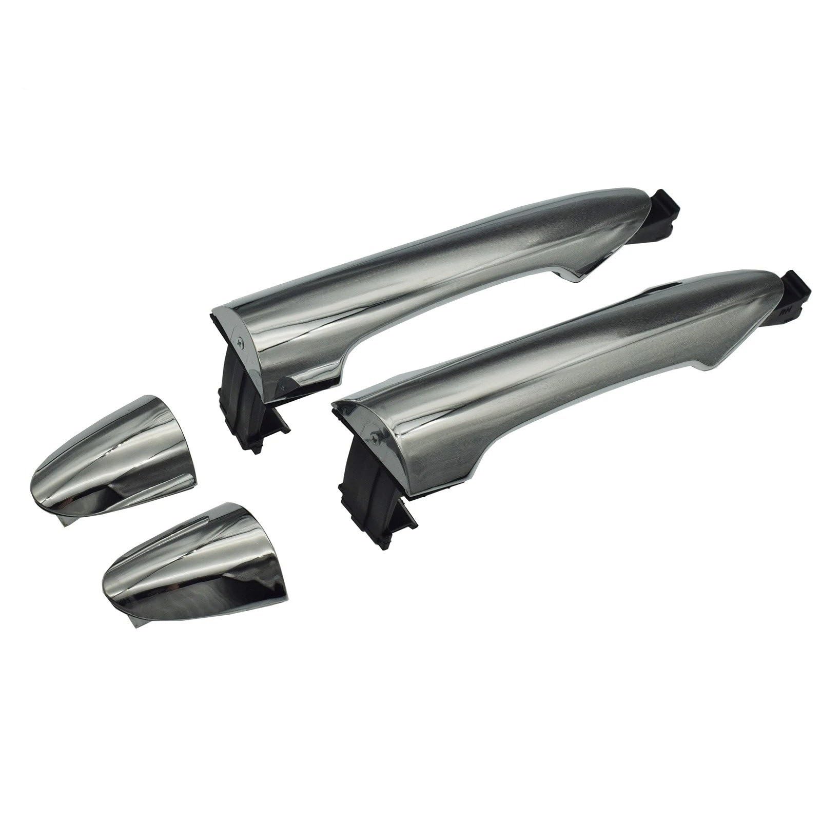 Auto-Außentürgriff Für Kia Für Picanto Für Morning 2011 2012-2016 Auto Chrom Außentürgriff 82651-1Y000 82661-1Y000 83651-1Y000 83661-1Y000(Rear Left and Right) von Nwirmtm