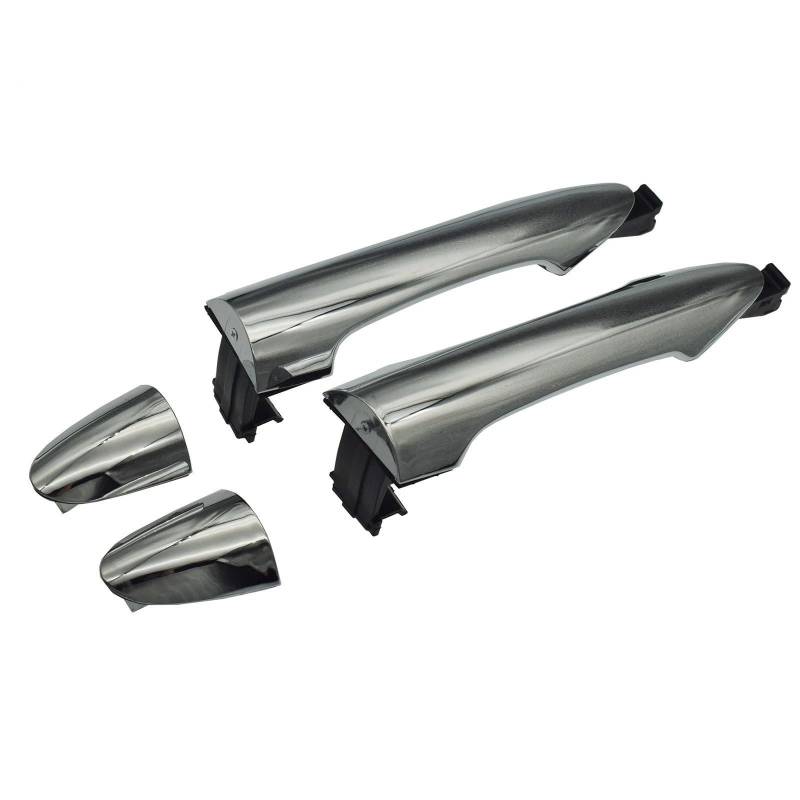 Auto-Außentürgriff Für Kia Für Picanto Für Morning 2011 2012-2016 Auto Chrom Außentürgriff 82651-1Y000 82661-1Y000 83651-1Y000 83661-1Y000(Rear Left and Right) von Nwirmtm