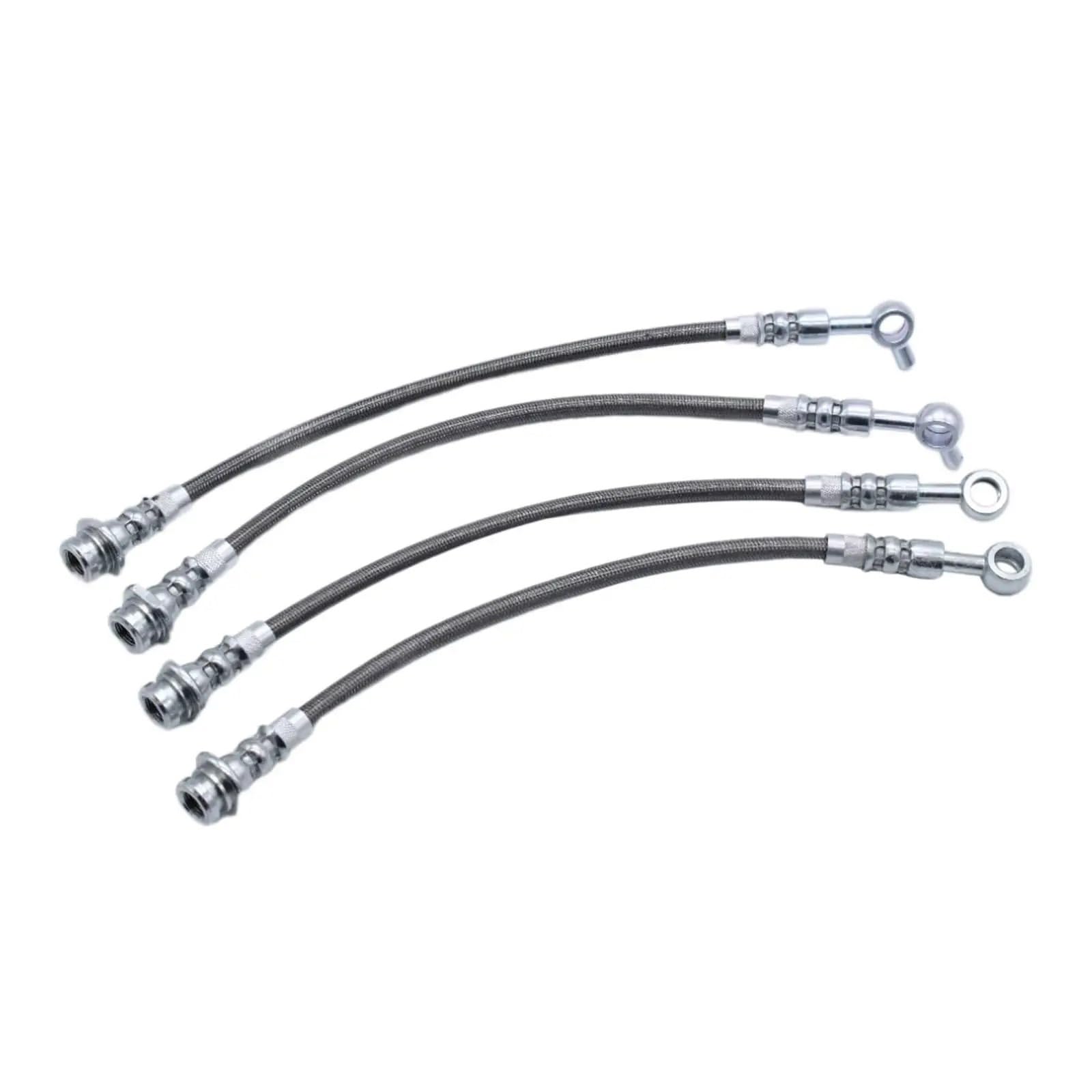 Bremsschlauch Für Nissan für Patrol GQ Y60 4X Geflochtene Brems Schlauch Kit Teile Bremsleitung Kit Bremsschläuche Bremsschlauch Für Nissan für Patrol GQ Y60 4X Geflochtene Brems Schlauch Kit Teile Bremsleitung Kit Bremsschläuche von Nwirmtm