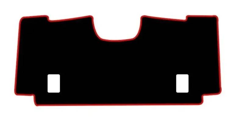 Interior Covers Mat Für Cruze 2009 2010 2011 2012 2013 2014 2015 Spezialauto-Mittelkonsole Armaturenbrett Lichtschutz Anti-Rutsch-Matte Sonnenschutz Instrumententeppich(for Trunk red) von Nwirmtm