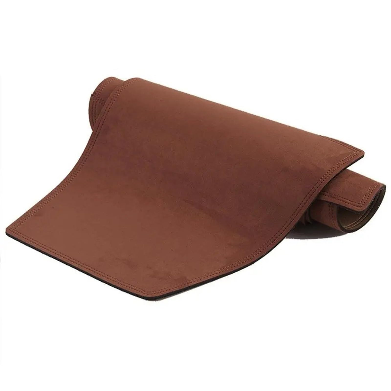 Interior Covers Mat Für Hyundai Für Tucson Für NX4 Für Facelift 2025 2026 Zubehör Wildleder Leder Dashmat Dashboard Abdeckung Pad Dash Matte LHD RHD(for Left Hand Drive,Full Coffee) von Nwirmtm