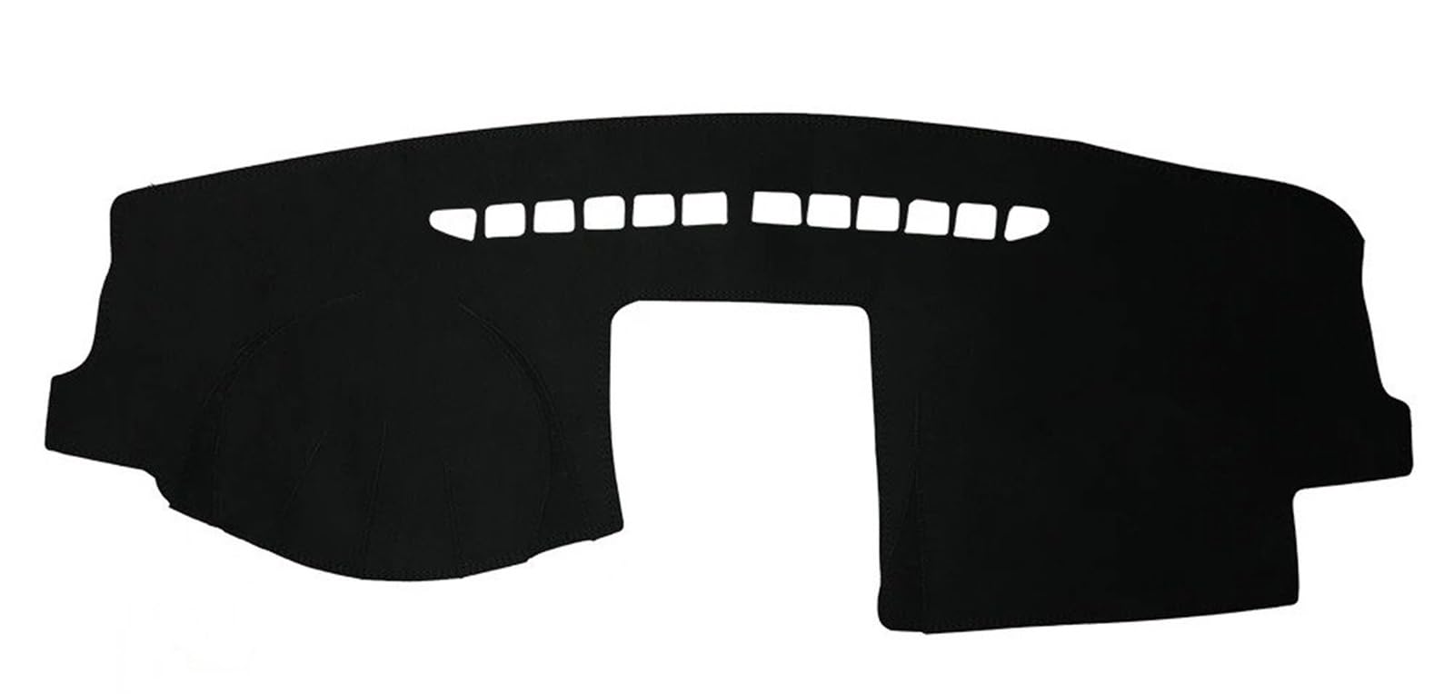 Interior Covers Mat Für MK5 2004 2005 2006 2007 2008 2009 Armaturenbrettmatte Sonnenschutz Anti-UV-Teppich Autozubehör Auto-Armaturenbrett-Abdeckung(Black Suede) von Nwirmtm