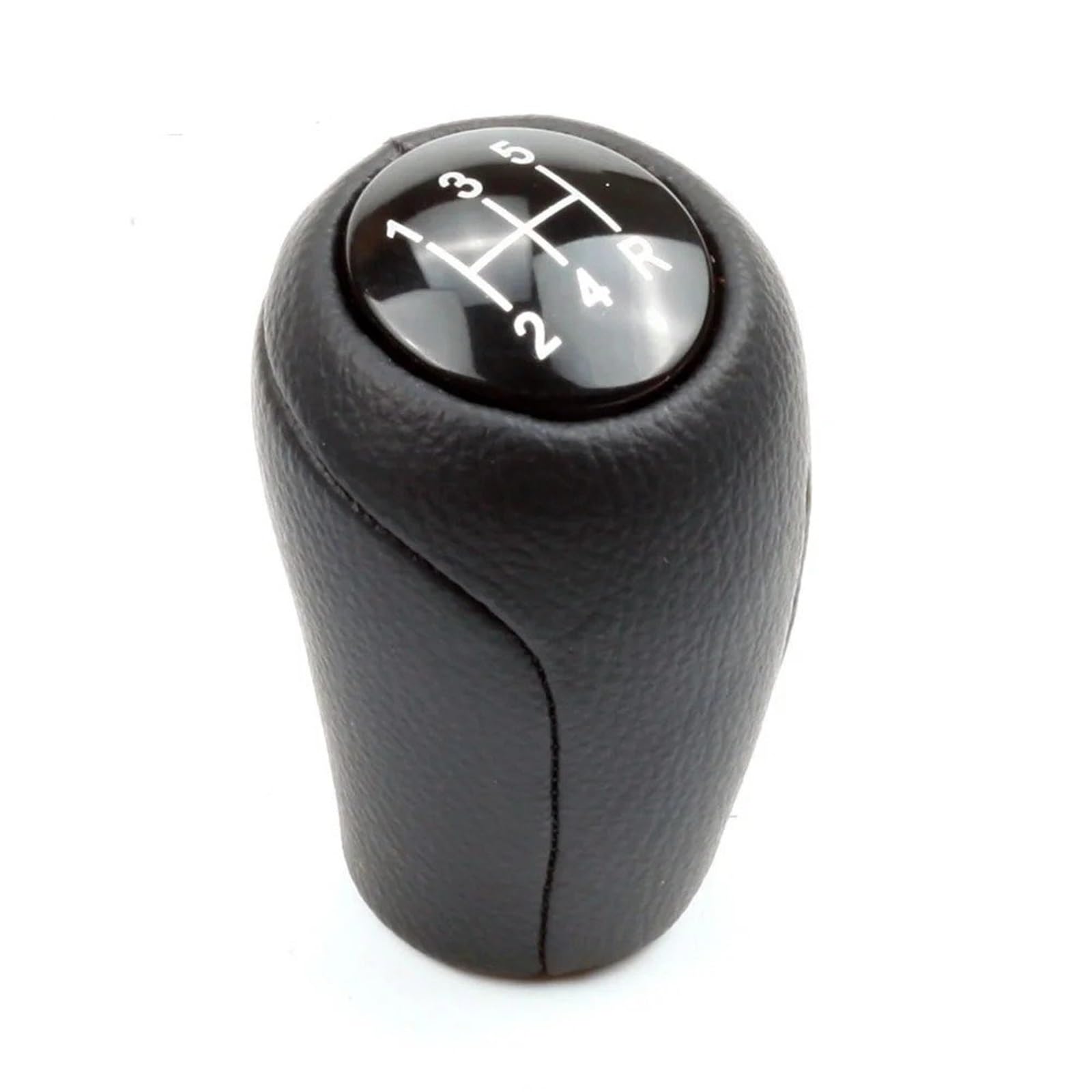 Schaltknauf Stick Für Mazda 3 BK BL 5 CR CW 6 II GH CX-7 ER Für MX-5 NC III 23 MT Leder 5/6-Gang Schaltknauf Leder Schalthebel Arm Headball Schalthebelgriff(5-Speed) von Nwirmtm