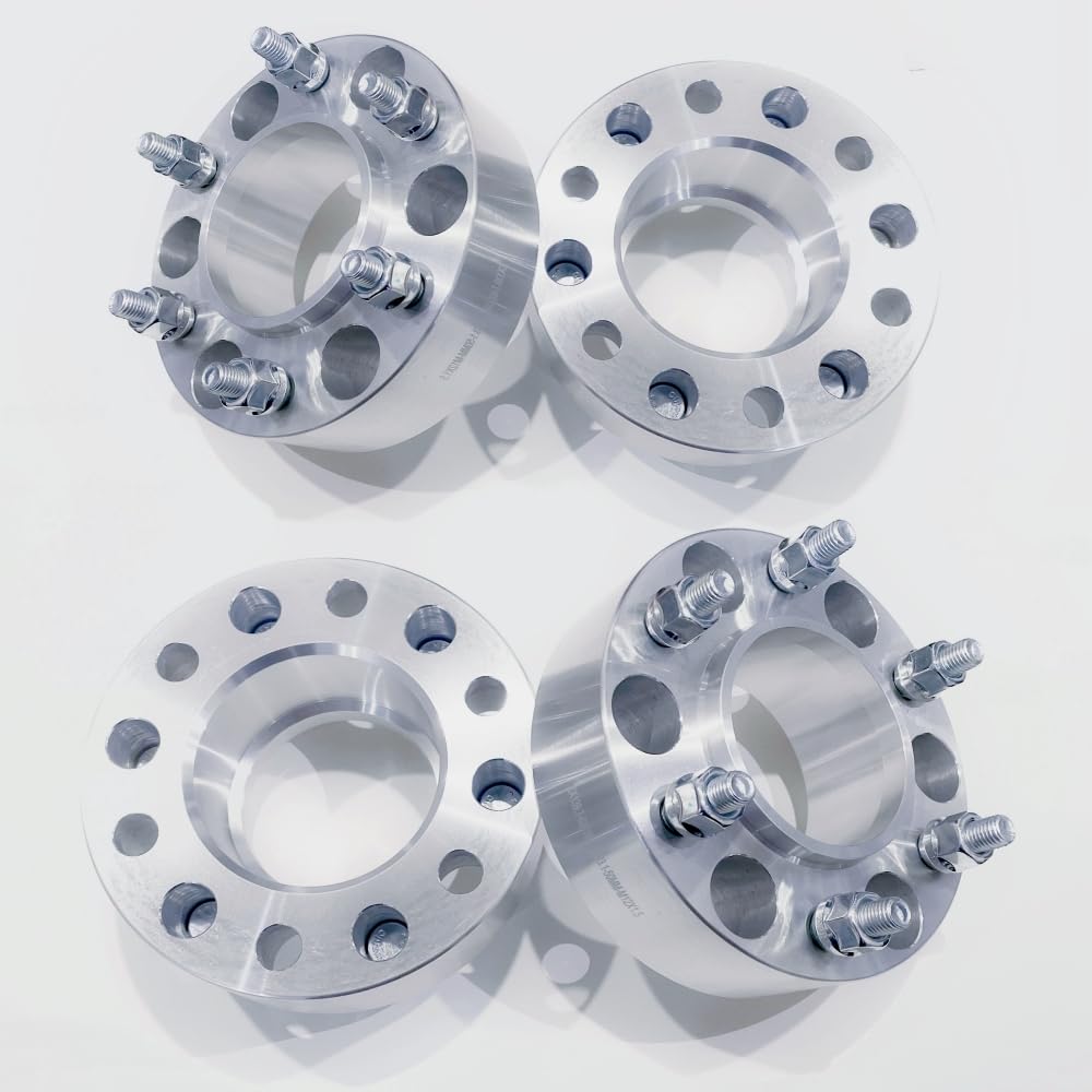 Upgrade 35mm 50mm Spurverbreiterung ohne TÜV & ABE Für Ranger Wildtrak Raptor XLT XL Mit Zentrierte (2 Stück 35mm + 2 Stück 50mm) von O'MODIFY