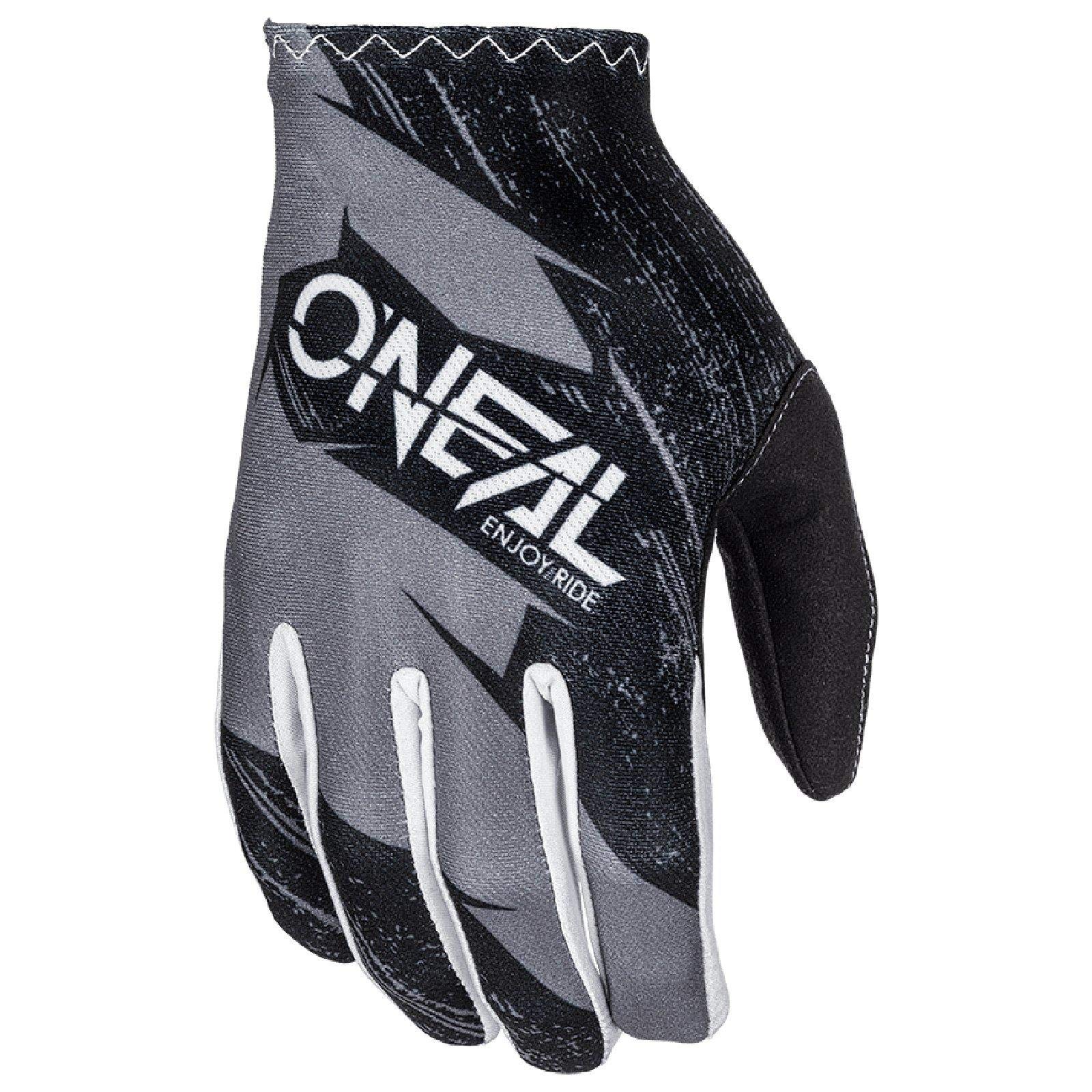 O'Neal Unisex-Erwachsene Matrix Handschuhe Burnout (Schwarz/Grau, Größe 9) von O'NEAL