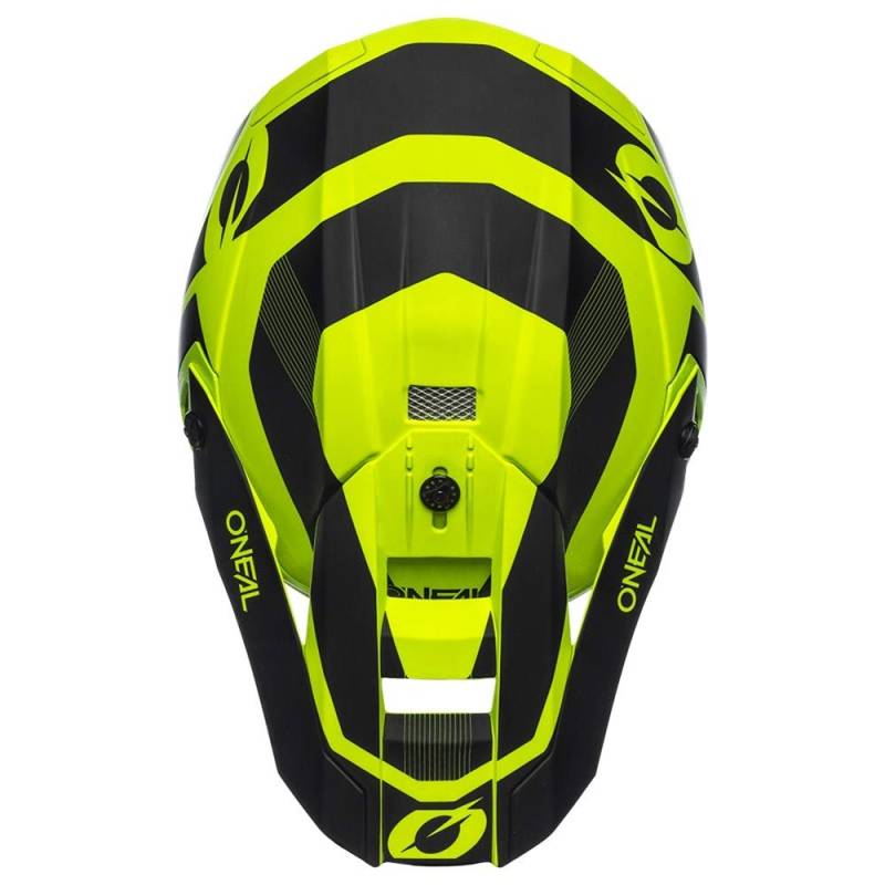 O'NEAL 10 Series Compact Visor Helm Blende Schirm schwarz/gelb Oneal von O'NEAL