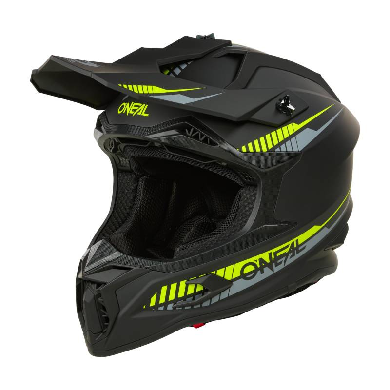 O'NEAL C-SRS Helm SOLID Schwarz/Neongelb/Größe XXL von O'NEAL