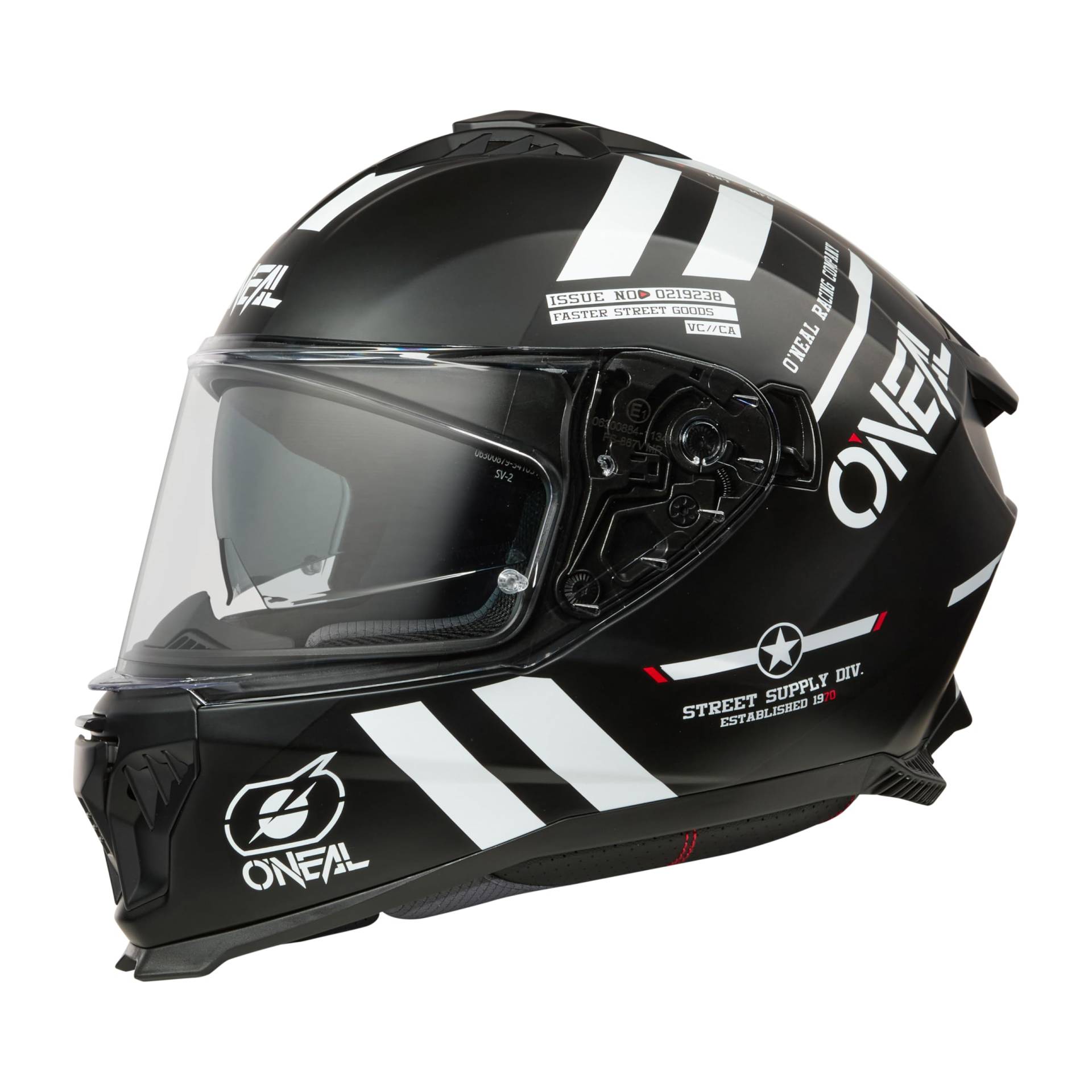 O'NEAL CHALLENGER Helmet WARHAWK Black/White/Red XL O'NEAL CHALLENGER Helmet WARHAWK Black/White/Red XL von O'NEAL