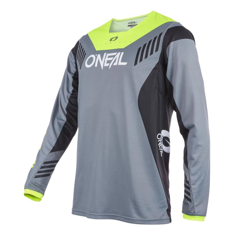 O'NEAL ELEMENT FR Youth Jersey HYBRID Gray/Neon yellow M von O'NEAL