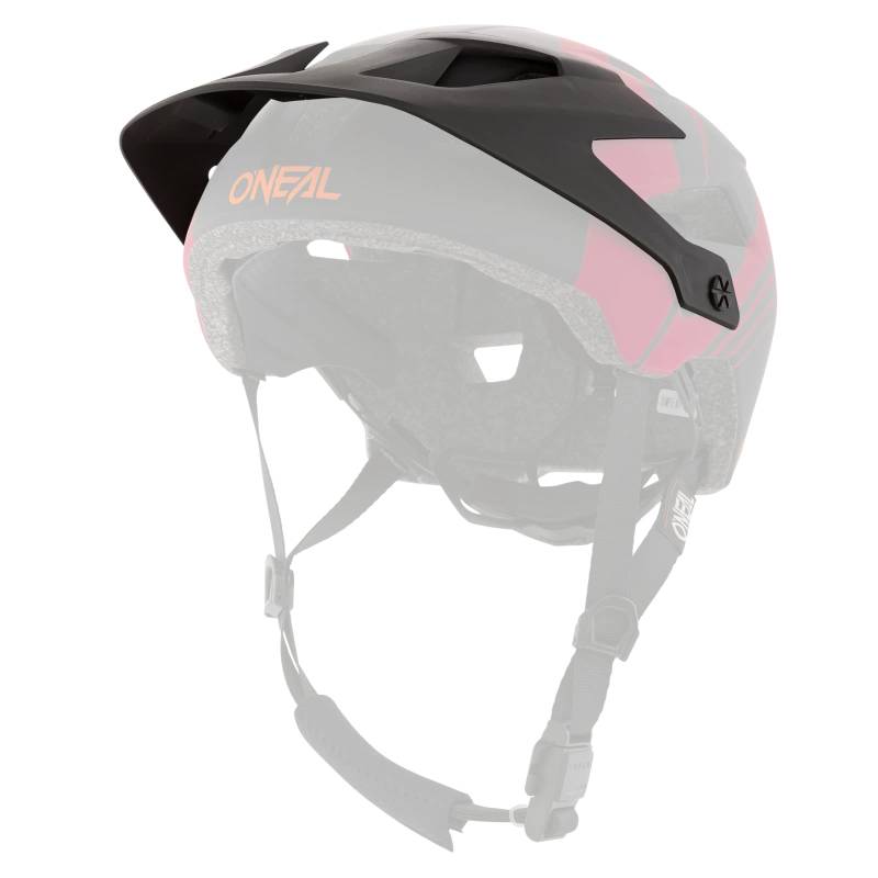 O'NEAL | Ersatzschirm Mountainbike-Helm | MTB Downhill | Ersatzschirm für Visor Backflip Helm Defender | Helmet Defender NOVA | Erwachsene | Rot Orange | One Size von O'NEAL