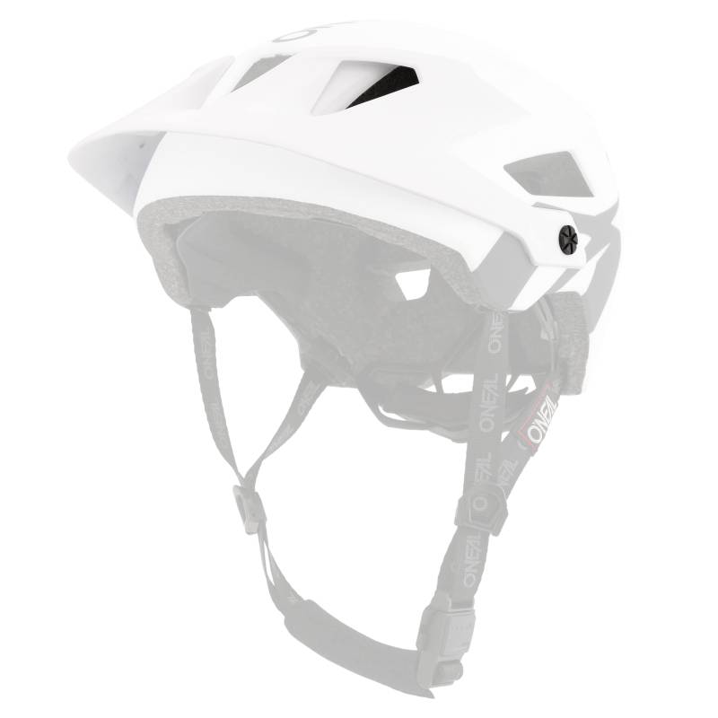 O'NEAL | Ersatzschirm Mountainbike-Helm | MTB Downhill | Ersatzschirm für Visor Backflip Helm Defender | Helmet Defender Solid | Erwachsene | Weiß | One Size von O'NEAL