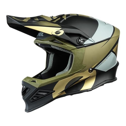 O'NEAL F-SRS Helmet Glitch Black/Bronze L von O'NEAL