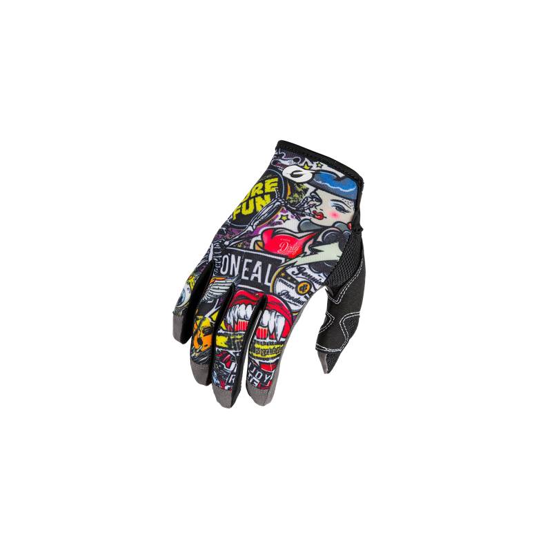 O'NEAL | Fahrrad- & Motocross-Handschuhe | MX MTB DH FR Downhill Freeride | Langlebige, Flexible Materialien, Nanofront-Handpartie | Mayhem Glove Crank | Erwachsene | Schwarz Multi | Größe XXL von O'NEAL