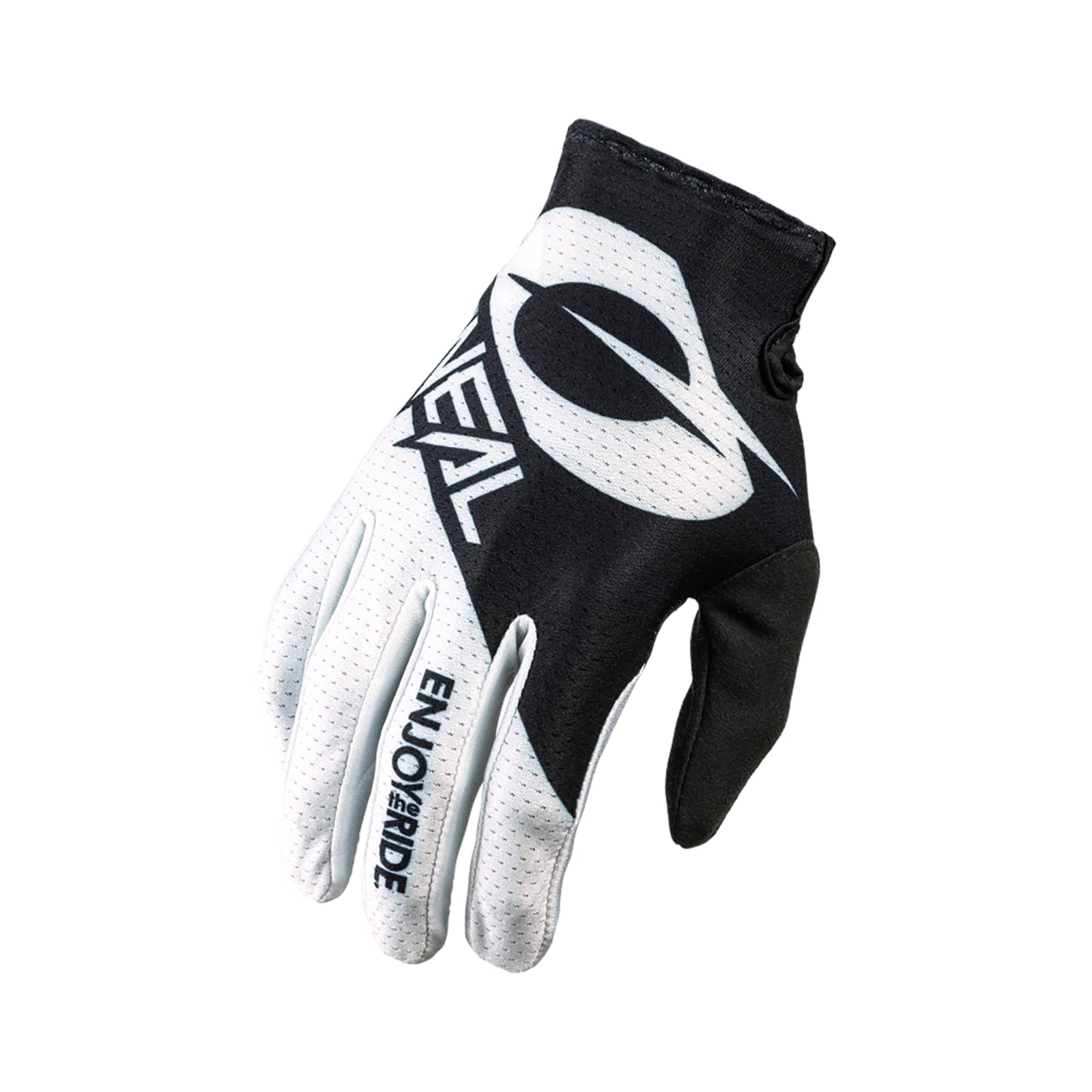 O'NEAL | Fahrrad- & Motocross-Handschuhe | MX MTB DH FR Downhill Freeride | Langlebige, Flexible Materialien, belüftete Handoberseite | Matrix Glove | Erwachsene | Schwarz Weiß | Größe L von O'NEAL