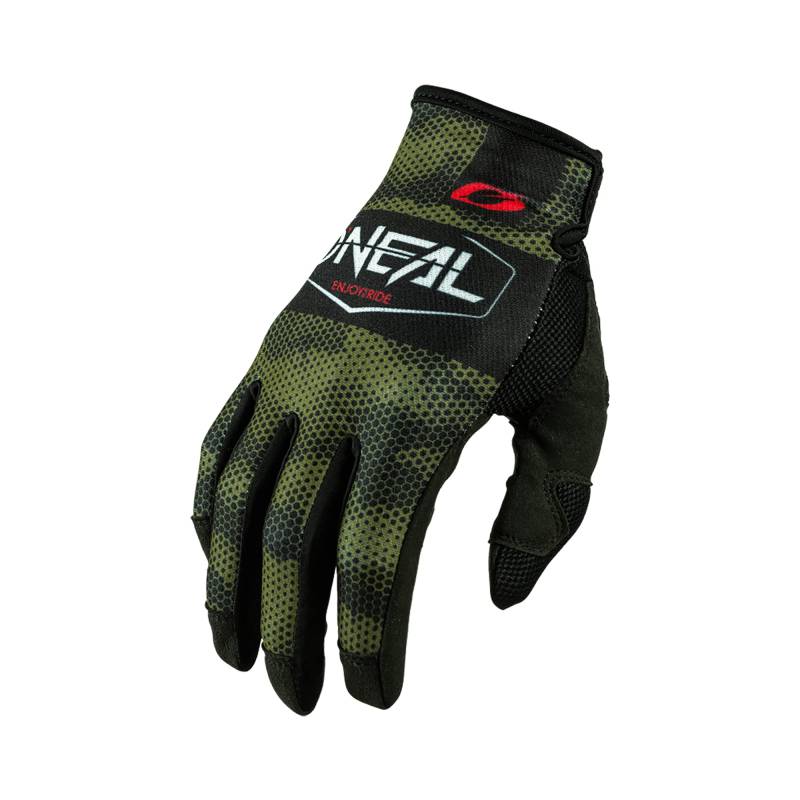 O'NEAL | Fahrrad- & Motocross-Handschuhe | MX MTB DH FR Downhill Freeride | Langlebige, Flexible Materialien, belüftete Nanofront-Handpartie | Mayhem Glove | Erwachsene | Schwarz Grün | Größe XL von O'NEAL