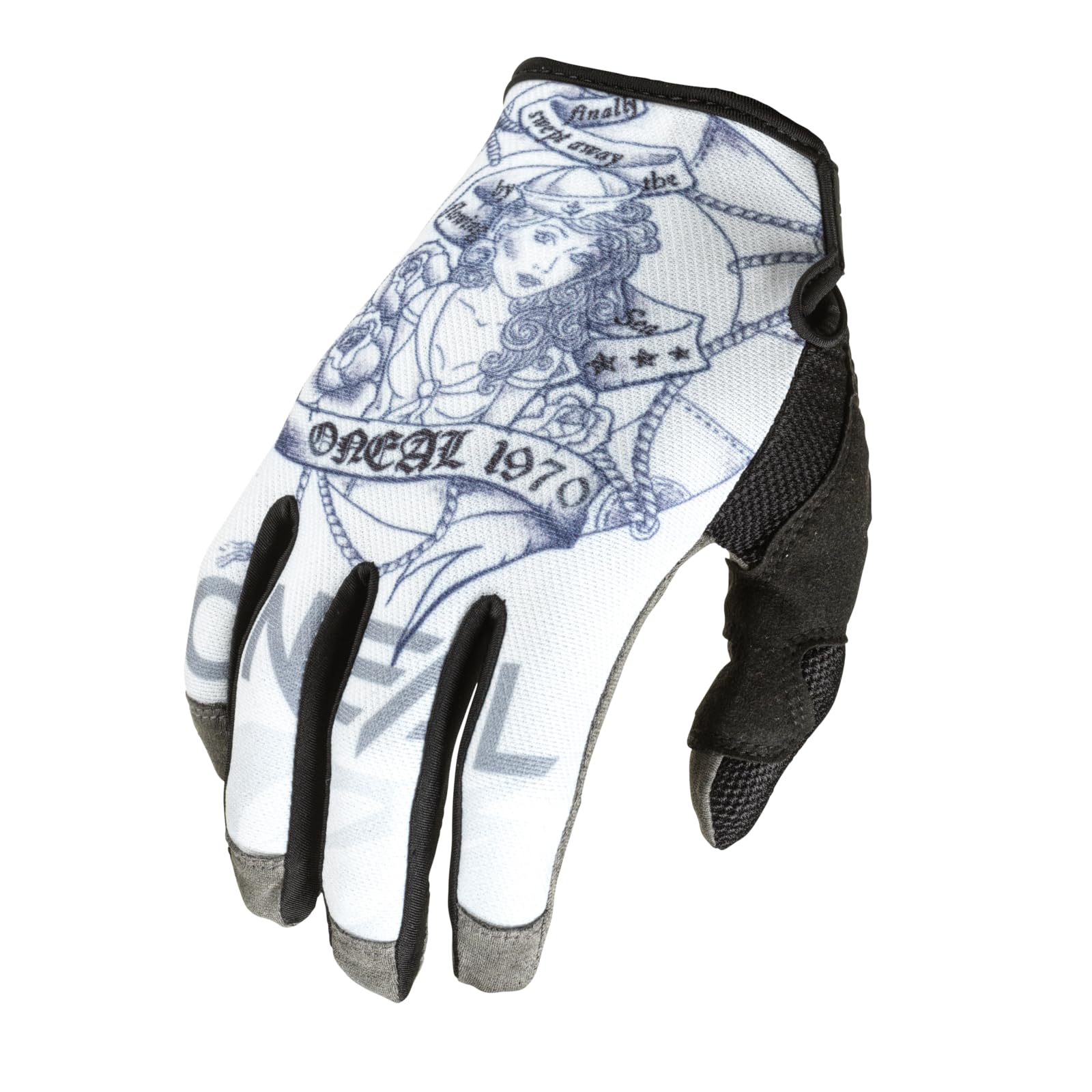 O'NEAL | Fahrrad- & Motocross-Handschuhe | MX MTB DH FR Downhill Freeride | Langlebige, Flexible Materialien, belüftete Nanofront-Handpartie | Mayhem Glove Sailor V.22 | Erwachsene | Weiß | Größe XL O'NEAL | Fahrrad- & Motocross-Handschuhe | MX MTB DH FR Downhill Freeride | Langlebige, Flexible Materialien, belüftete Nanofront-Handpartie | Mayhem Glove Sailor V.22 | Erwachsene | Weiß | Größe XL von O'NEAL