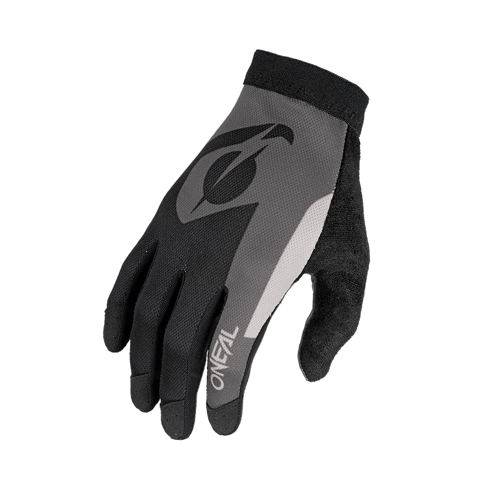 O'NEAL | Fahrrad- & Motocross-Handschuhe | MX MTB DH FR Downhill Freeride | Unser leichtester & bequemster Handschuh, Nanofront®- Handpartie | AMX Glove | Erwachsene | Schwarz Grau | Größe XL von O'NEAL