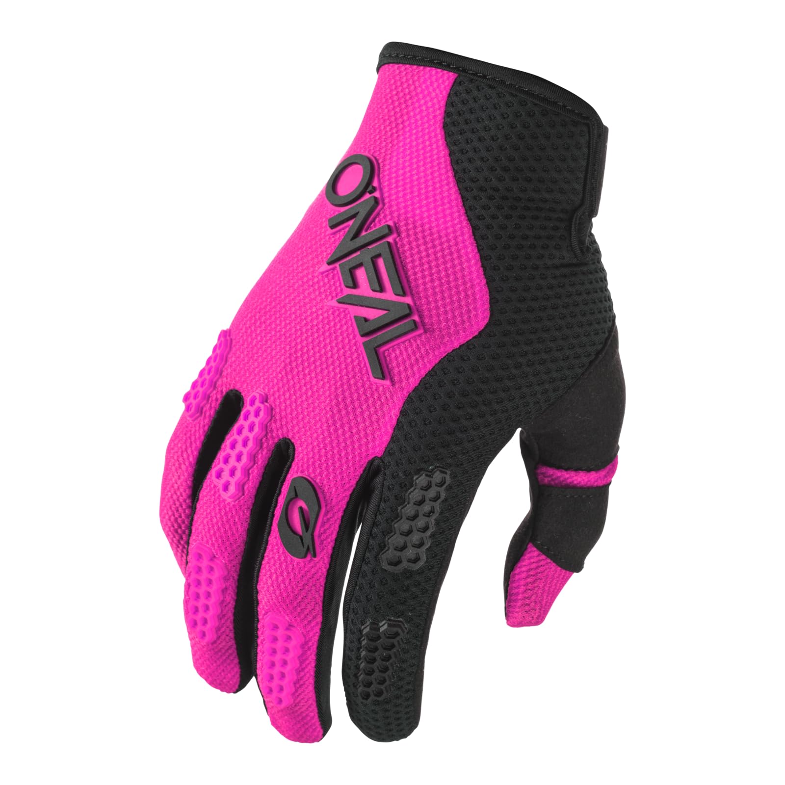 O'NEAL | Fahrrad- & Motocross-Handschuhe | MX MTB FR Downhill | Passform, Luftdurchlässiges Material | Elements Women Glove RACEWEAR V.24 | Erwachsene | Schwarz Pink | Größe M von O'NEAL