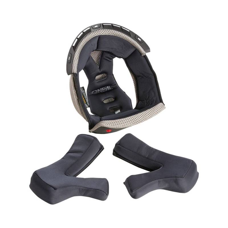 O'NEAL Lining & Cheek Pads 1 Series Helm Innenfutter & Wangenpolster schwarz Oneal: Größe: XL (61-62cm) von O'NEAL