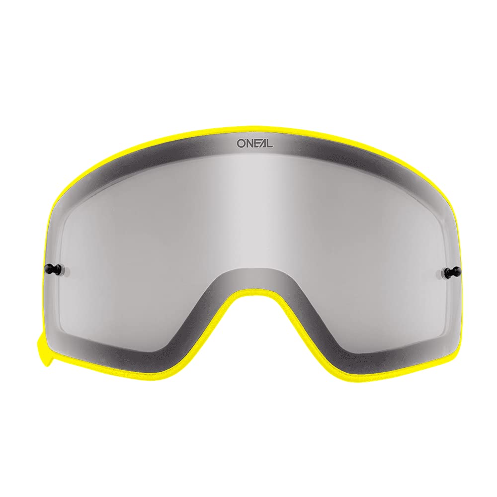 O'NEAL | Motocross-Brillen-Ersatzteile | Motorrad Enduro | Magnet-Linse aus Polycarbonat, Hochwertige und schlagfeste Linse mit 100% UV Schutz | B 50 Goggle Yellow Spare Leans Grey | Gelb O'NEAL | Motocross-Brillen-Ersatzteile | Motorrad Enduro | Magnet-Linse aus Polycarbonat, Hochwertige und schlagfeste Linse mit 100% UV Schutz | B 50 Goggle Yellow Spare Leans Grey | Gelb von O'NEAL