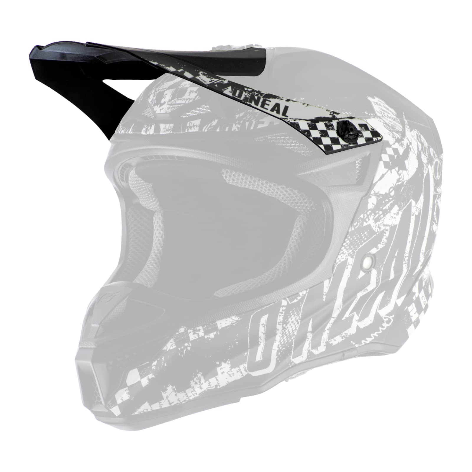 O'NEAL | Motocross-Helm-Ersatzteile | Enduro Motorrad | Ersatzschirm für 5SRS Polyacrylite Helmet Rider | Visor 5SRS Polyacrylite Helmet Rider | Erwachsene | Schwarz Weiß | One Size O'NEAL | Motocross-Helm-Ersatzteile | Enduro Motorrad | Ersatzschirm für 5SRS Polyacrylite Helmet Rider | Visor 5SRS Polyacrylite Helmet Rider | Erwachsene | Schwarz Weiß | One Size von O'NEAL